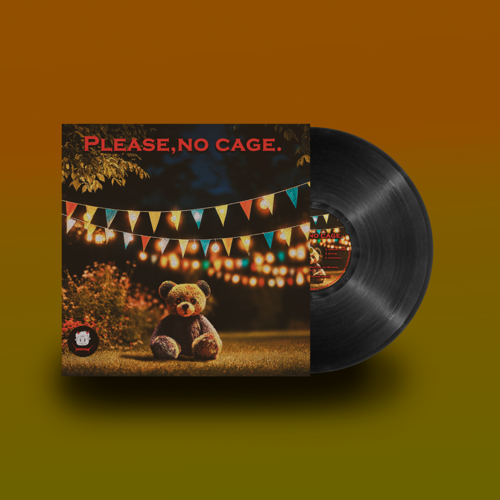 cover d'album avec un design graphique unique et impactant